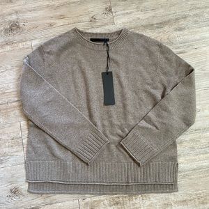 NWT Jenni Kayne Everyday Sweater Taupe Small